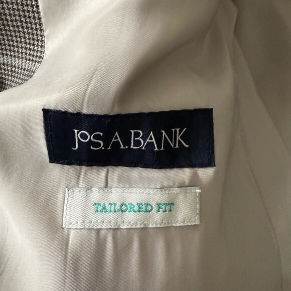 Jos. A. Bank Gray Windowpane Sport Coat - Picture 4 of 6